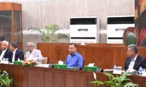 মন্ত্রী পরিষদের সভার ছবি।