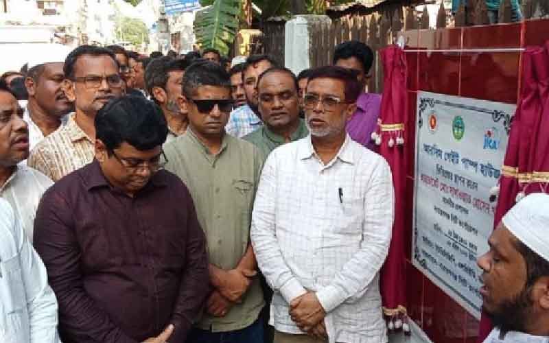 বন্দরে বসছে ৯টি পাম্প, ভিত্তিপ্রস্তর স্থাপন করলেন নাসিক প্রশাসক