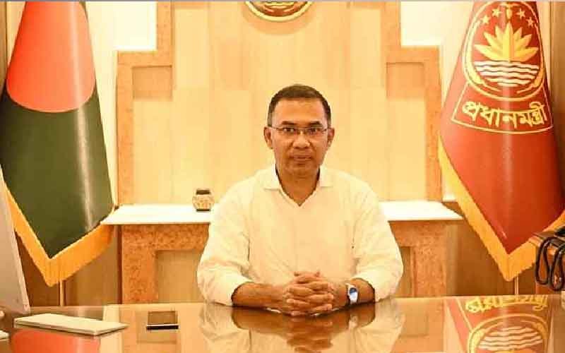 বিএনপি নেতা-কর্মীদের আইনশৃঙ্খলা বাহিনীকে সহযোগিতার নির্দেশ প্রধানমন্ত্রীর প্রধানমন্ত্রী তারেক রহমানের ছবি।