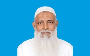 ধর্মমন্ত্রী কাজী শাহ মোফাজ্জল হোসাইন কায়কোবাদ।