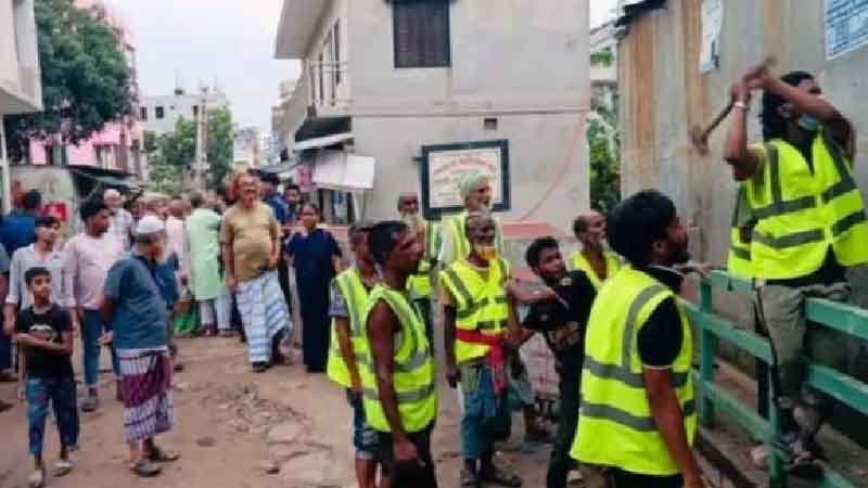 কল্যাণী খাল উদ্ধার অভিযান শুরু