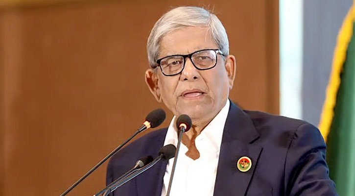 মির্জা ফখরুলকে রাষ্ট্রপতি ঘোষণা করে প্রজ্ঞাপন
