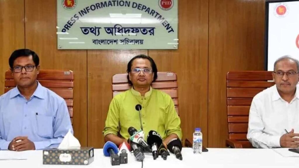 তথ্য উপদেষ্টার বক্তব্য