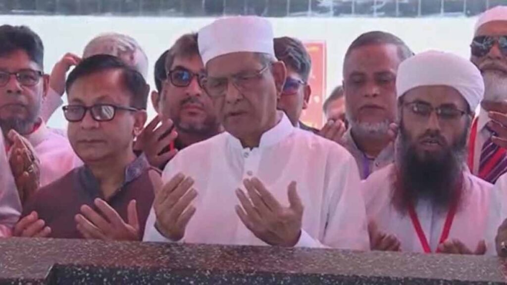 রাষ্ট্রপতি মির্জা ফখরুলের শাহজালাল মাজার জিয়ারত