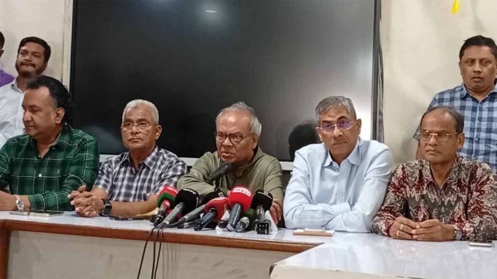নৈরাজ্য রুখতে বিএনপি হাত গুটিয়ে থাকবে না: রিজভী নৈরাজ্য রুখতে বিএনপি প্রস্তুত রয়েছে বলে জানালেন রিজভী