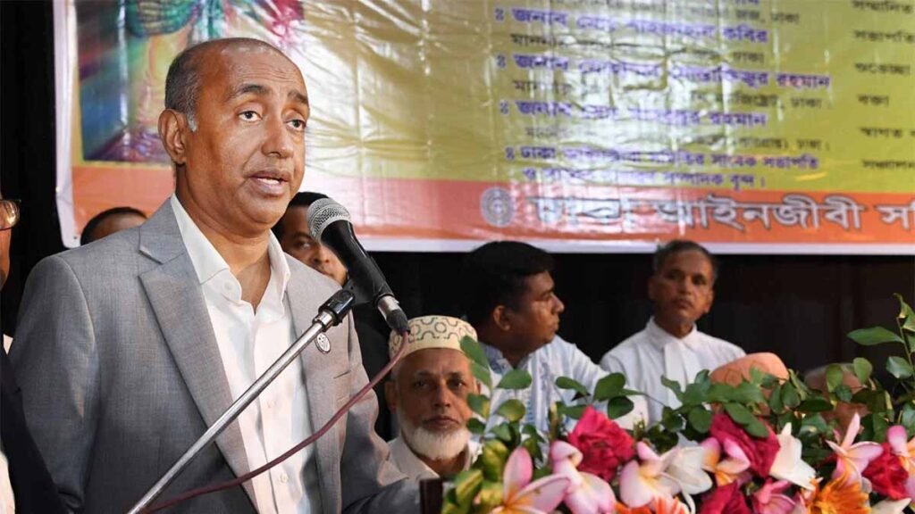 ধর্মকে রাজনৈতিক স্বার্থে ব্যবহার নিয়ে আইনমন্ত্রীর বক্তব্য