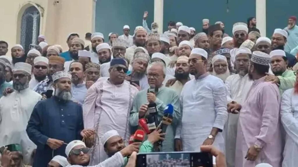 বায়তুল মোকাররমে রিজভীর বক্তব্য