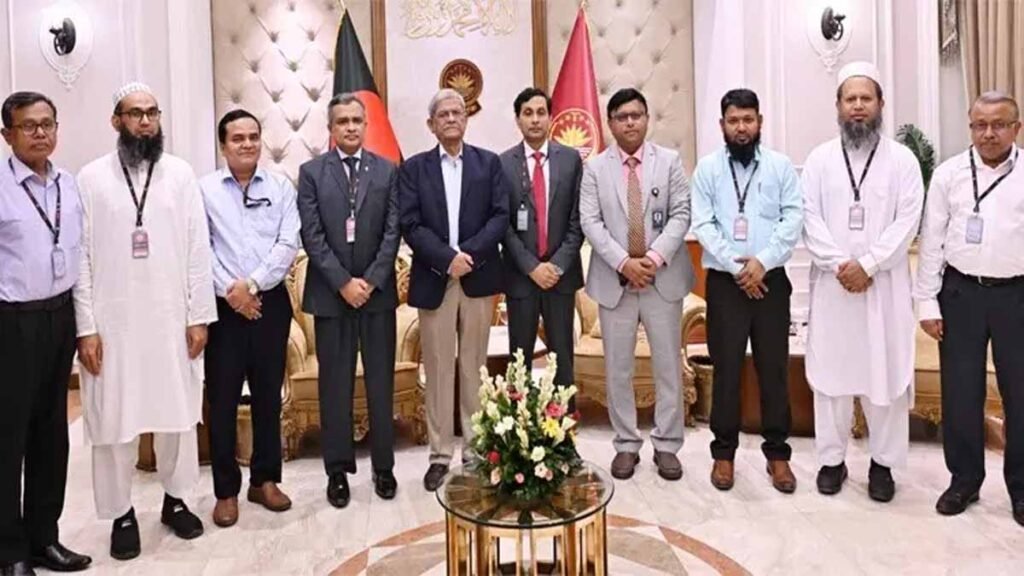 রুয়েট উপাচার্যের নেতৃত্বে রাষ্ট্রপতির সাথে প্রতিনিধিদলের সৌজন্য সাক্ষাৎ