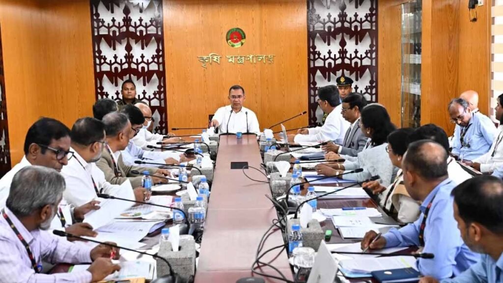 কৃষি উৎপাদন বাড়াতে প্রধানমন্ত্রীর নির্দেশ